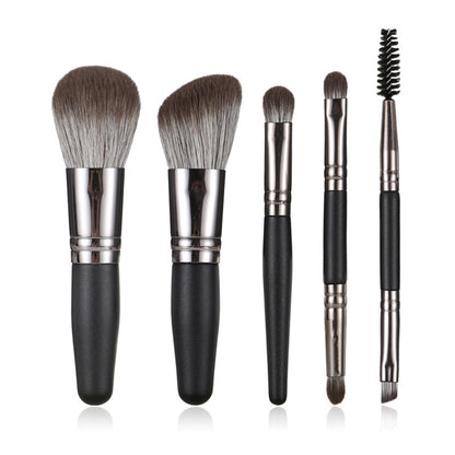 Makeup 5 PCs Mini-portable Suit Makeup Brush Tools