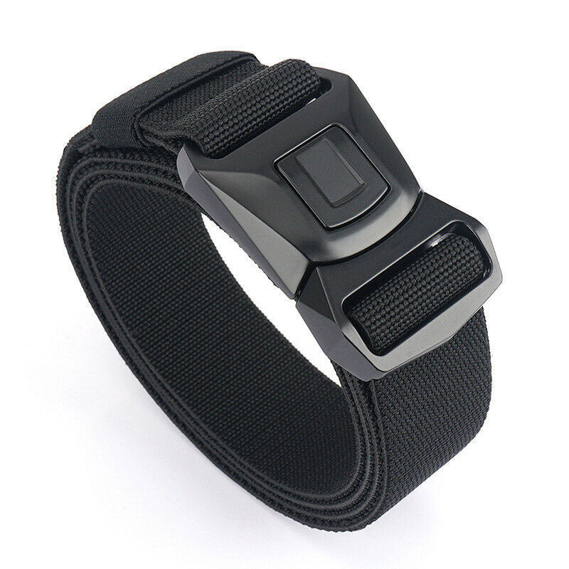 Quick Button Release Buckle Military Belt Strap Tactical Waistband Belts For MEN