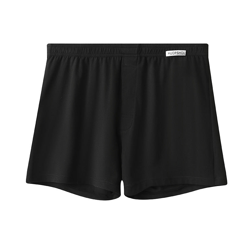 Lösa andningsbara Plus Size Herrunderkläder Enfärgade Boxers