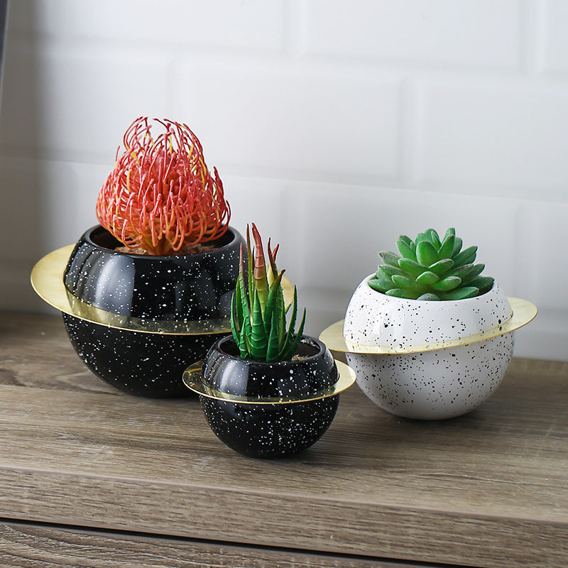 Holiday Entertainment: Creative Desktop Room Decoration Potted Plants