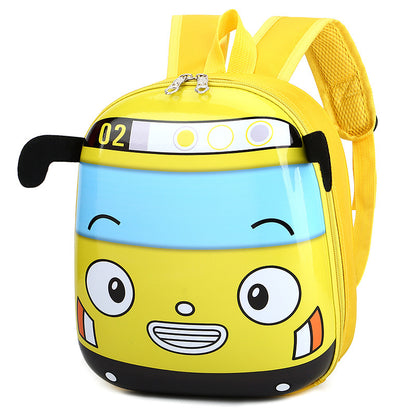 Sac d'école de voiture mignonne de dessin animé