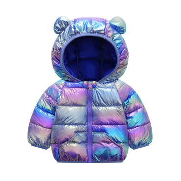 Cartoon children's down padded jacket