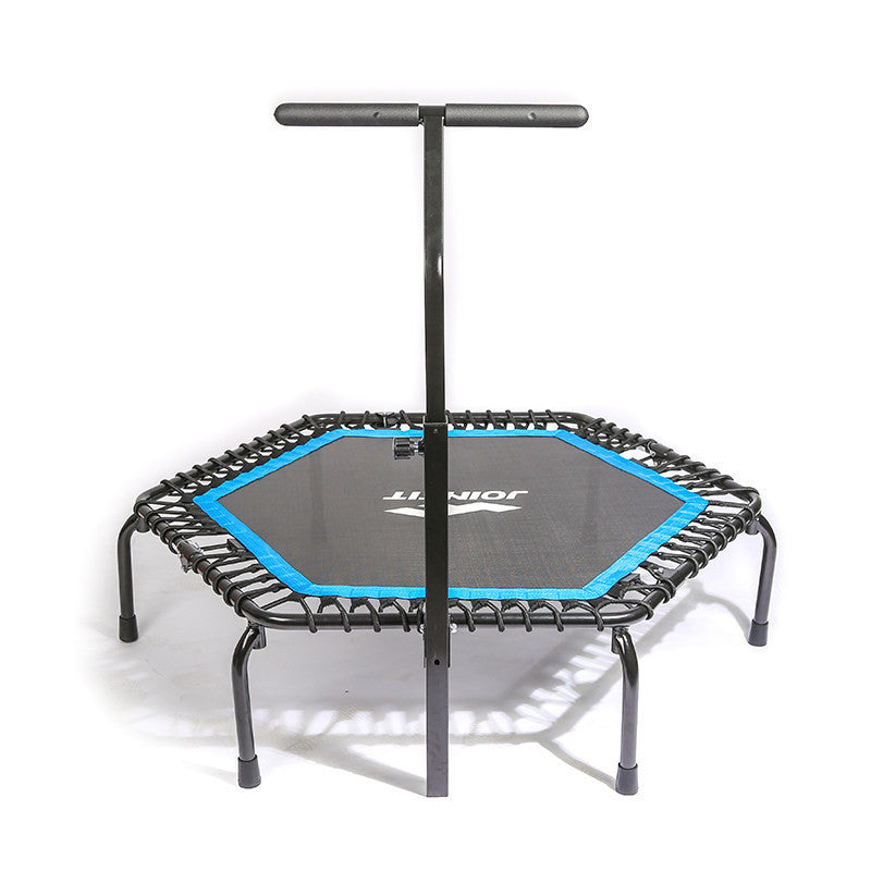 Trampolin Hem Barn Dam Herr Gymklass Trampolin Fitness Ledstångstrampolin