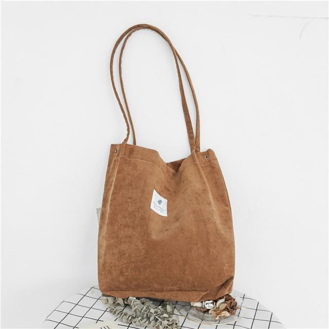 Women's Shopping Bag Large Ladies Canvas Shoulder Bags Tote Shopper Eco Reusable Bag Cotton Cloth Handbag For Women