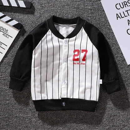 Children's Grizzly Bear Jacket Korean Baseball Uniform