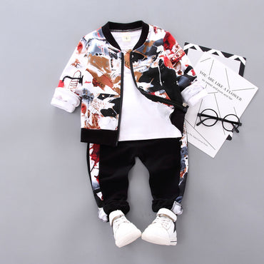 Boys' Autumn Three-Piece Suits