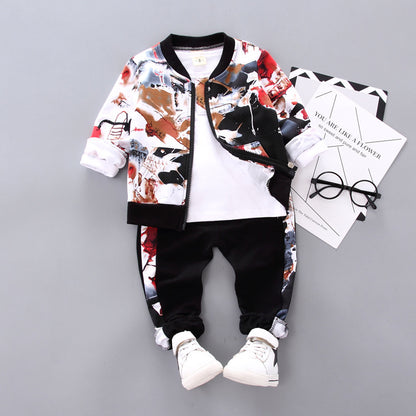 Boys' Autumn Three-Piece Suits
