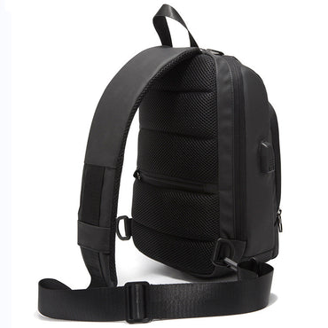 Anti-vol serrure haut de gamme sac de poitrine hommes sacs à bandoulière USB charge sacs à bandoulière été court voyage voyage messagers sac unisexe