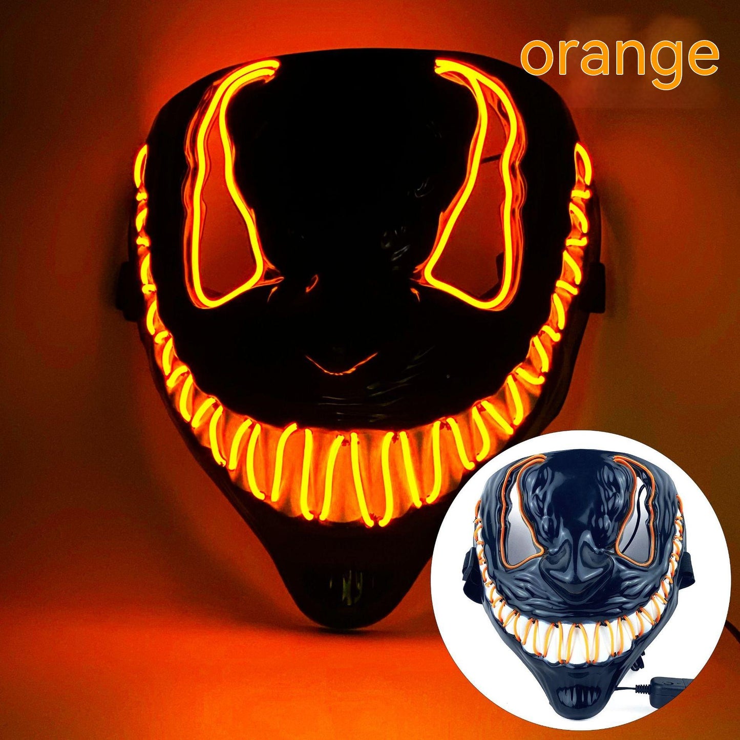 Halloween Horror LED Luminous Mask Dance Party