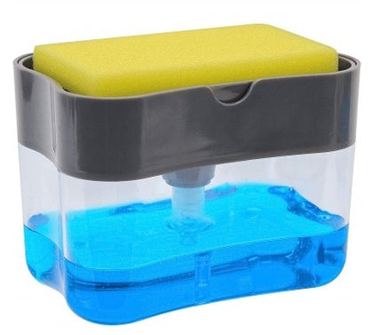 Multifunktionell tvål Dispenser Sponge Caddy icke giftiga luktfri Dispenser Kök Rack Creative badrum Tvättning Soap Lagring Ruta