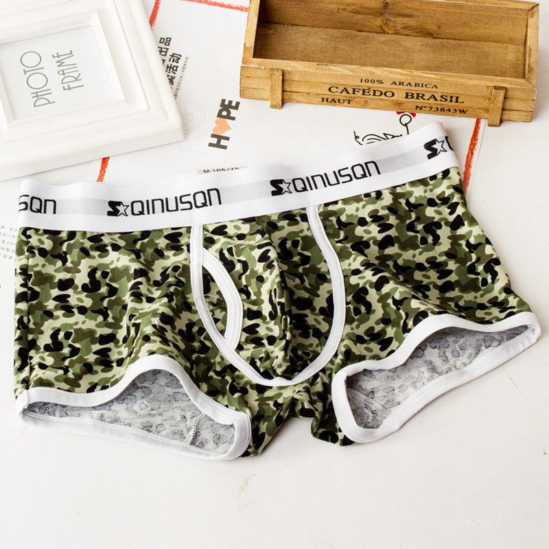 Men's Low Waist Panties Boxers