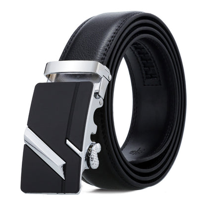 Men's Automatic Buckle Business Trouser Belt - Professional Efficiency