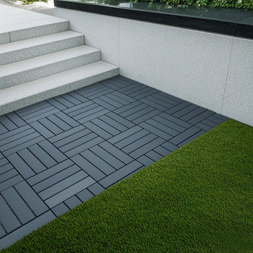 Waterproof, Wear-resistant, DIY Assembly, Garden, Courtyard, Balcony,plastic Flooring