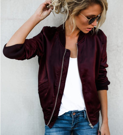 Women Leisure Fashion Feather Jacket