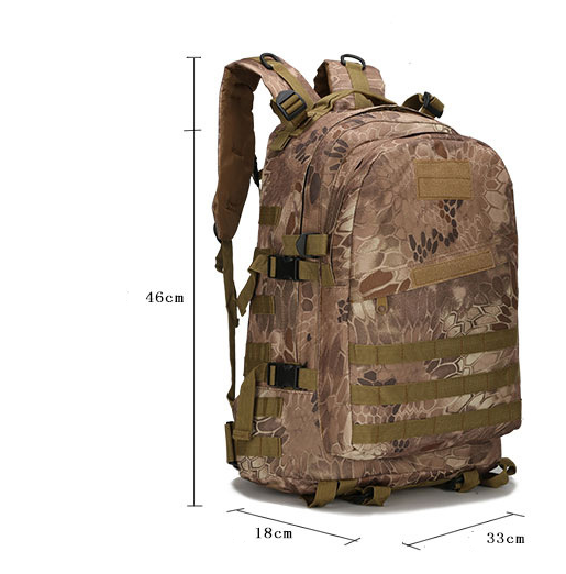 Sac à dos d'alpinisme camouflage poulet Jedi Survival