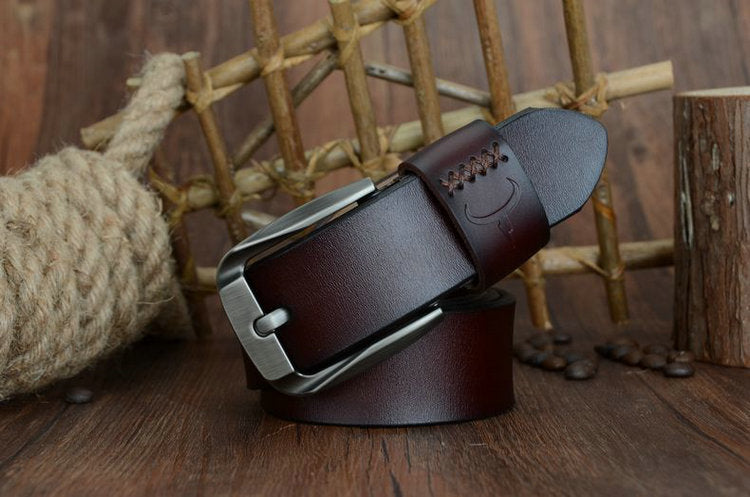 Ceinture homme en cuir à boucle ardillon