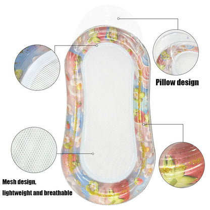 Holiday Pool Float - Stylish Sequin Design