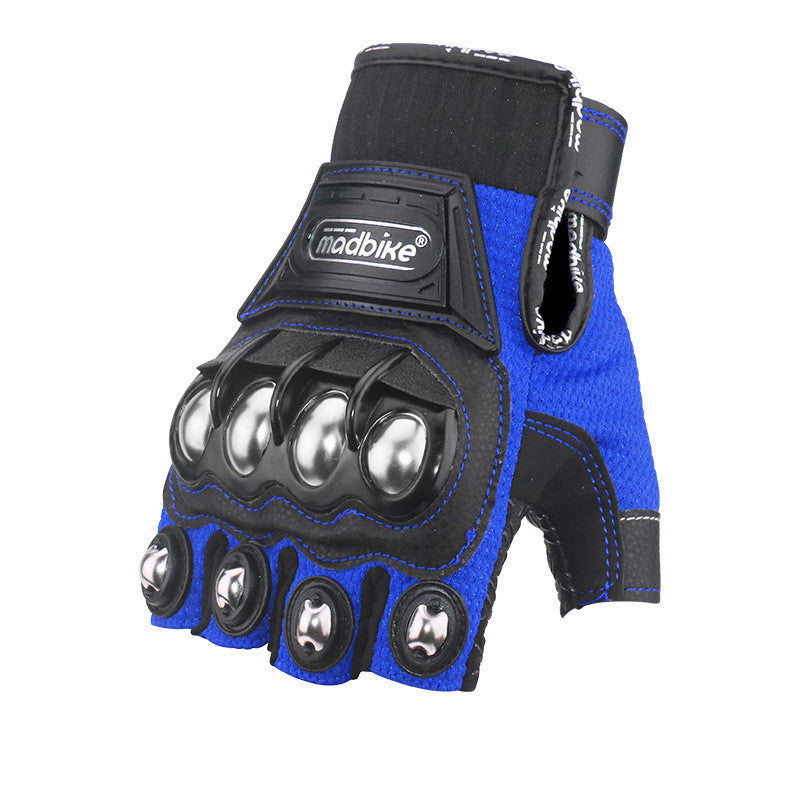 Gants Madbike Gants de moto demi-doigts