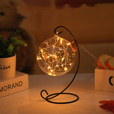 LED light wish bottle