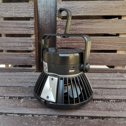 Utomhus Solar Camping Light med Vind