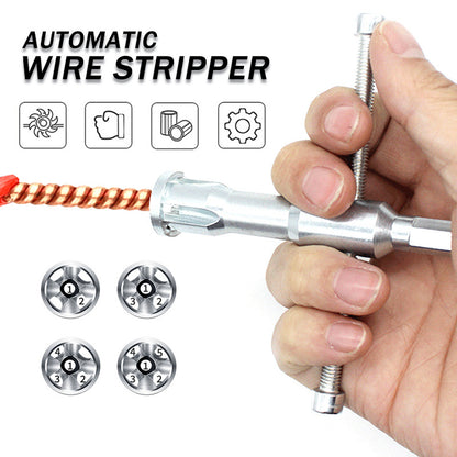 Dénudeur de fil automatique pour électricien, outil de fil torsadé, dénudeur rapide de câble de ligne, connecteur de torsion d'épluchage TXTB1