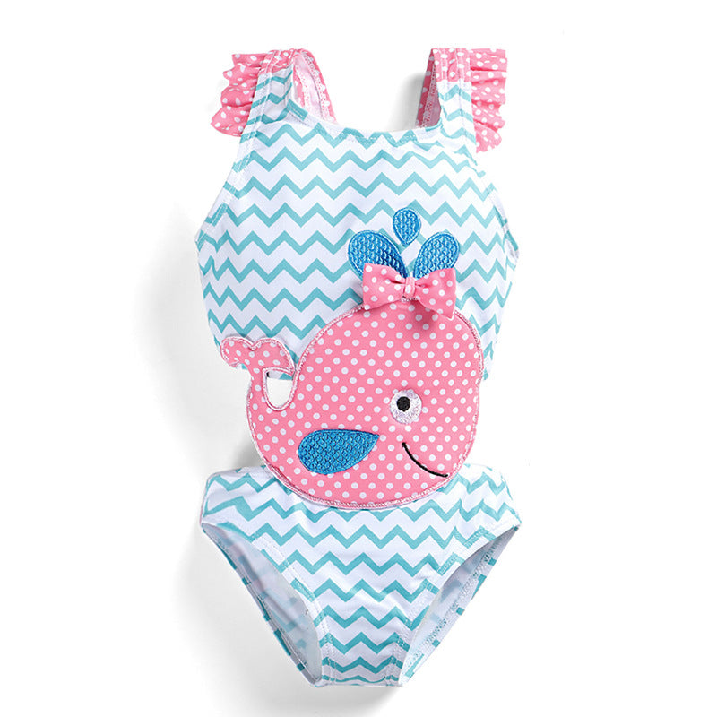 Bébé maillot de bain filles pastèque maillot de bain natation plage bain Bikini mignon été une pièce maillot de bain