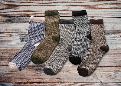 Winter Thick Warm Stripe Wool Socks