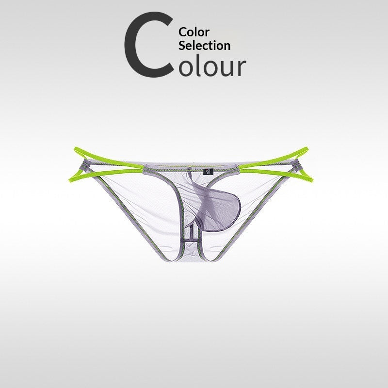 Ultra-thin Ice-silk Mens Briefs With A Slimming Waistband