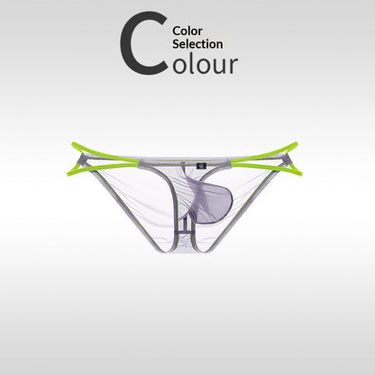 Ultra-thin Ice-silk Mens Briefs With A Slimming Waistband