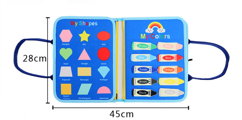 Felt Learning Board Children's Early Childhood Education