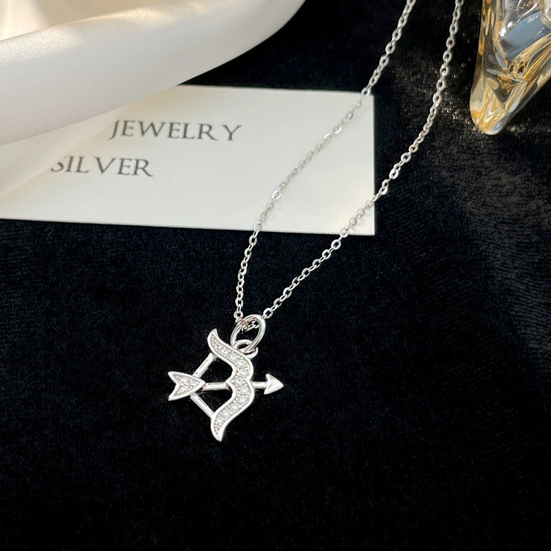 Collier en argent sterling 925 avec douze constellations pour femme