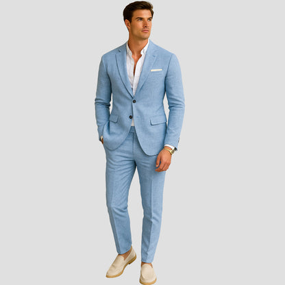 Men's Plus Size Two-piece Suit