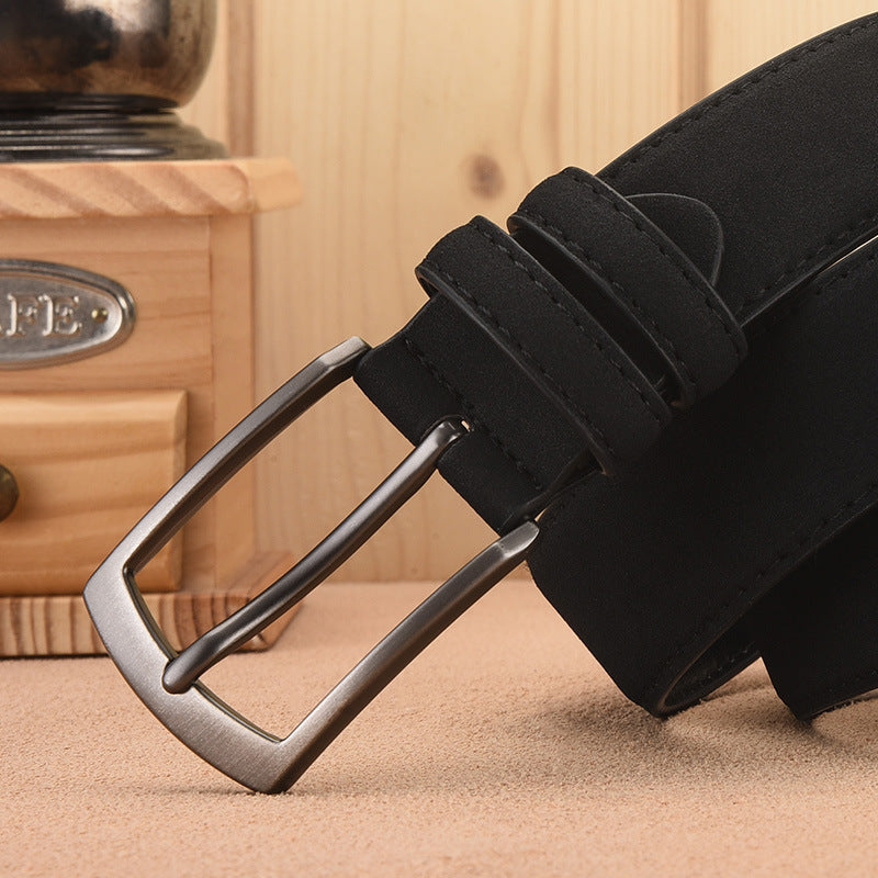 Men's Korean Style Middle-Aged Youth Business Waistband - Cultural Sophistication