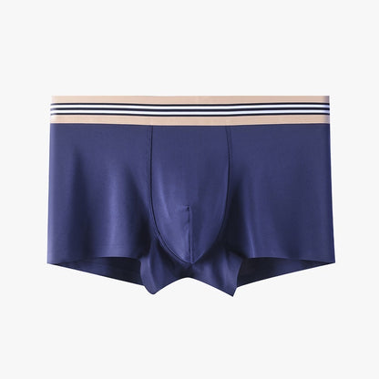 Summer Antibacterial Breathable Mid-waist Boxers Men