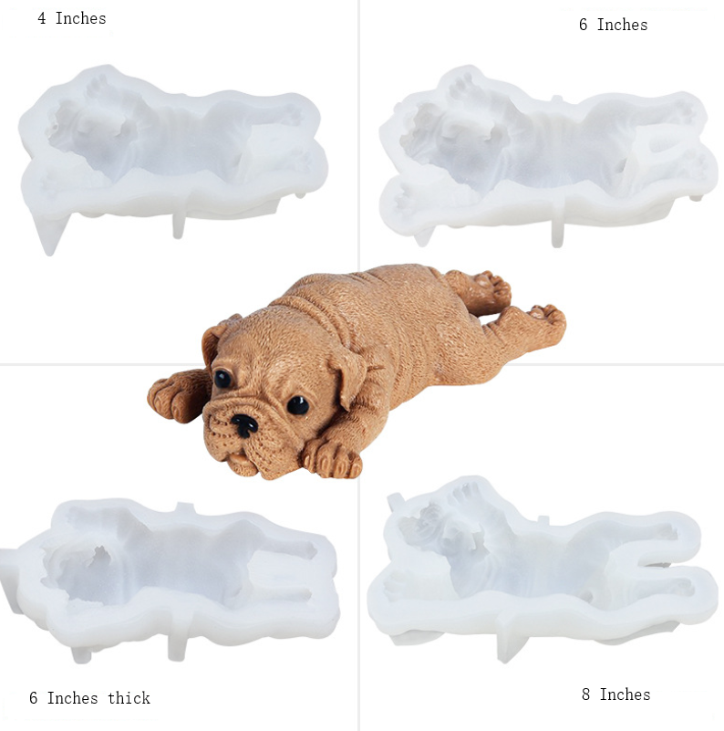 Shar Pei silikonform