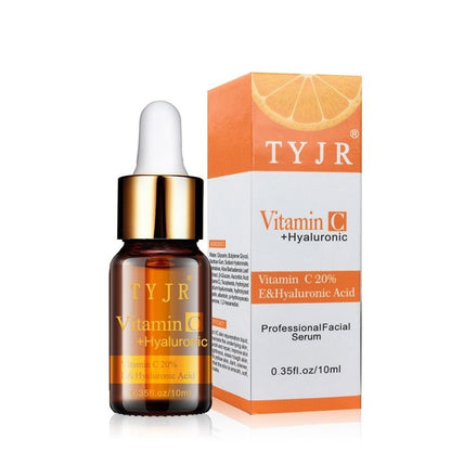 Vitamin C Serum VC borttagande mörka fläckar fräkne Speckle Fade ålderslös hudvård Whitening ansikte Anti Winkles Essen Skönhet.