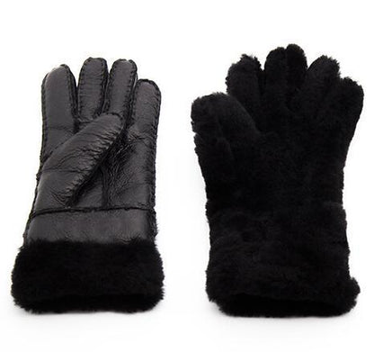 Men's Gloves Sheepskin Fur Gloves