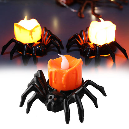 Halloween Festival Atmosfär Kreativa Halloween Spider Ljusstake Ornament