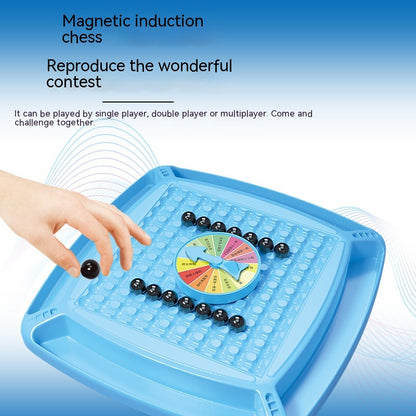 Children's Magnetic Induction Chess Xiaoxiaole Parent-child Interaction Table Games Toys