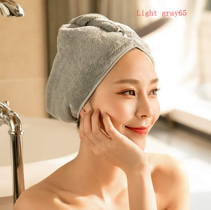 Women's Hair Dryer Cap, Absorbent Dry Hair Towel