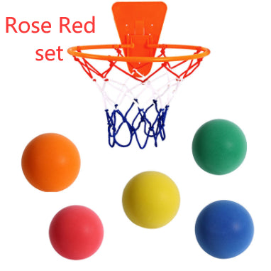 Balle de sport silencieuse en mousse haute densité, basket-Ball d'intérieur muet, balle élastique douce, jeux de jouets de sport pour enfants