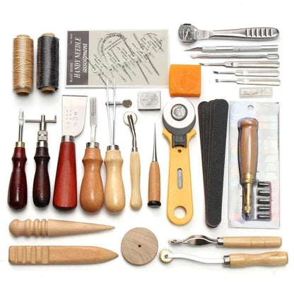 Leather Craft Package Handmade Leather Hand-sewn Suit