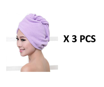 Women's Hair Dryer Cap, Absorbent Dry Hair Towel