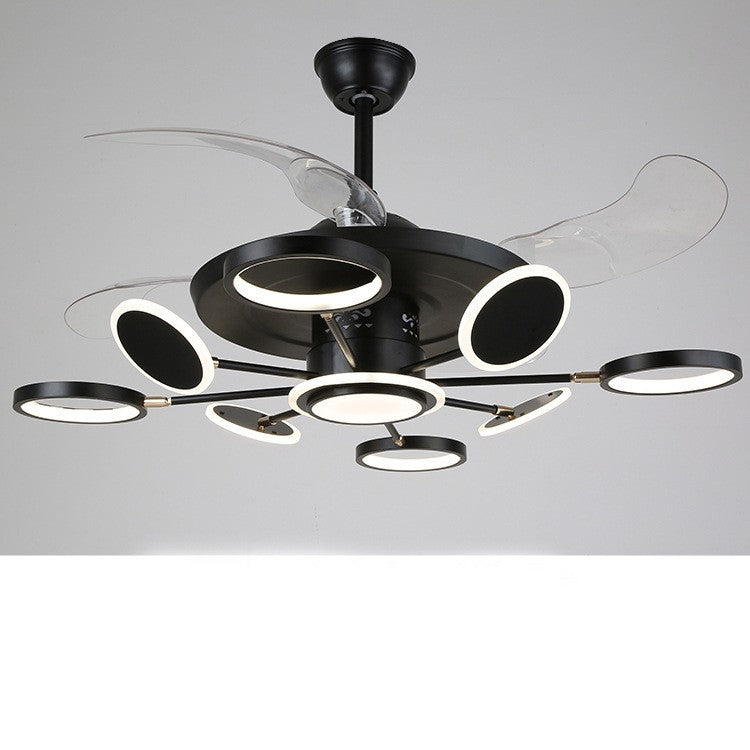 Nordic Ceiling Fans With LED Light Remote Control