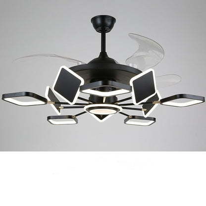 Nordic Ceiling Fans With LED Light Remote Control