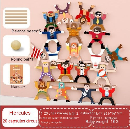 Jouets de jeux de Table Hercules Jenga Balance Bricks Pro pour enfants