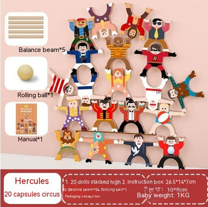 Jouets de jeux de Table Hercules Jenga Balance Bricks Pro pour enfants