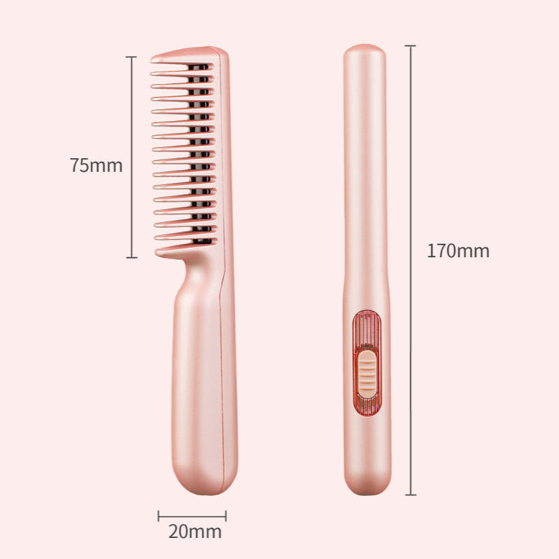 New Hair Straightening Comb Negative Ion Styling Hair Straightener