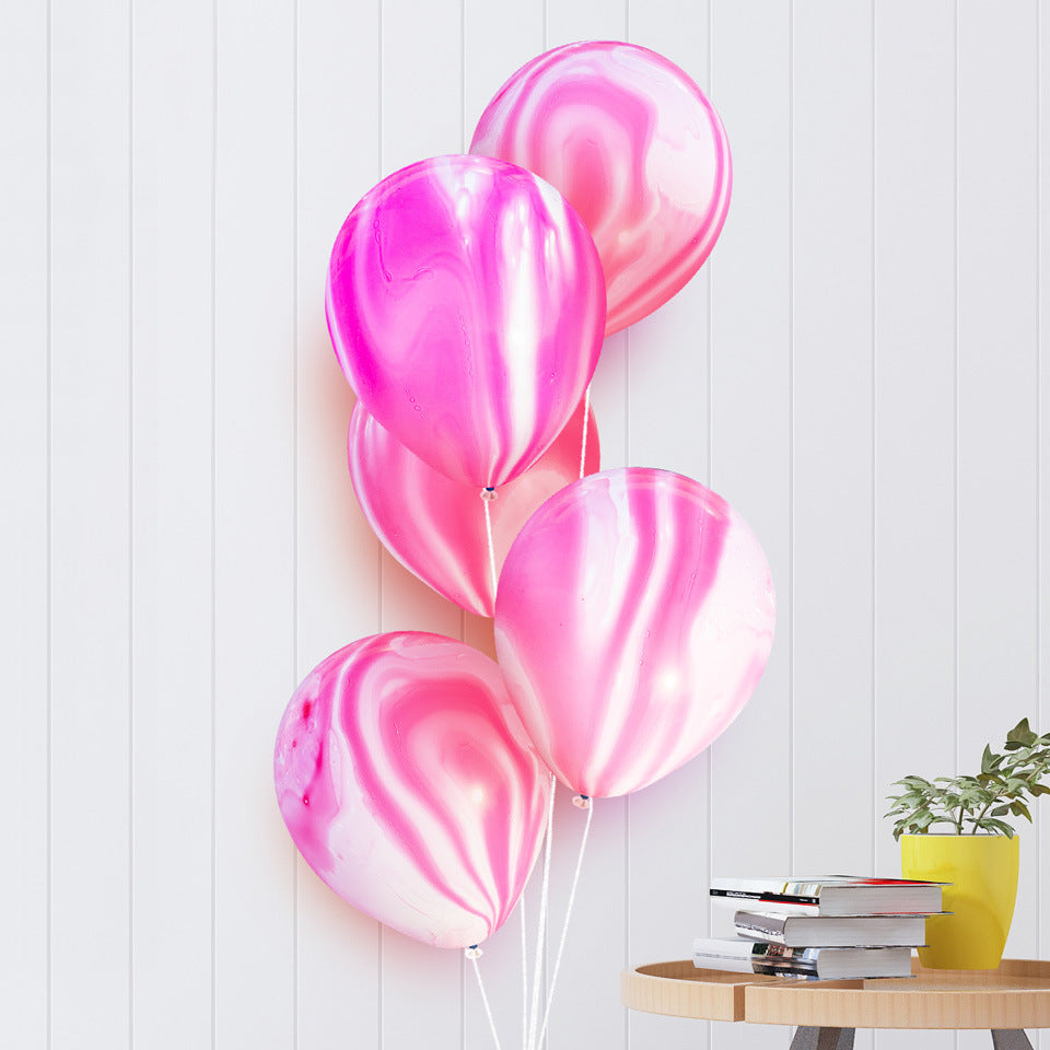 Agate Cloud Wedding Decoration Party Balloon