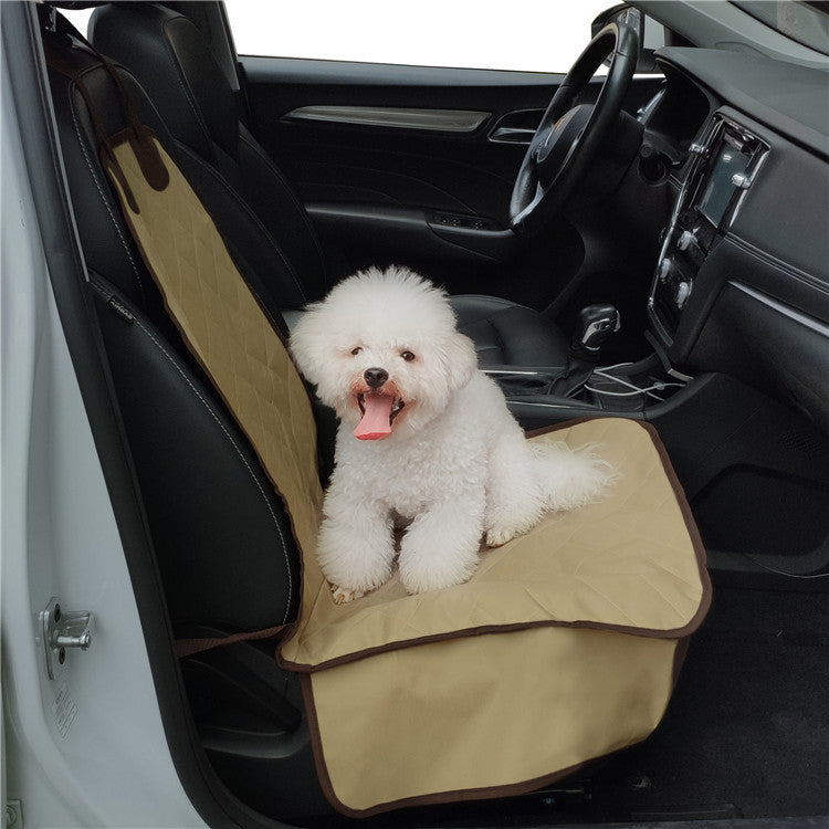 Pet Car Front Seat Cover Protector Waterproof Back Bench Seat Interior Travel Accessories Car Seat Covers Mat With Safety Belt